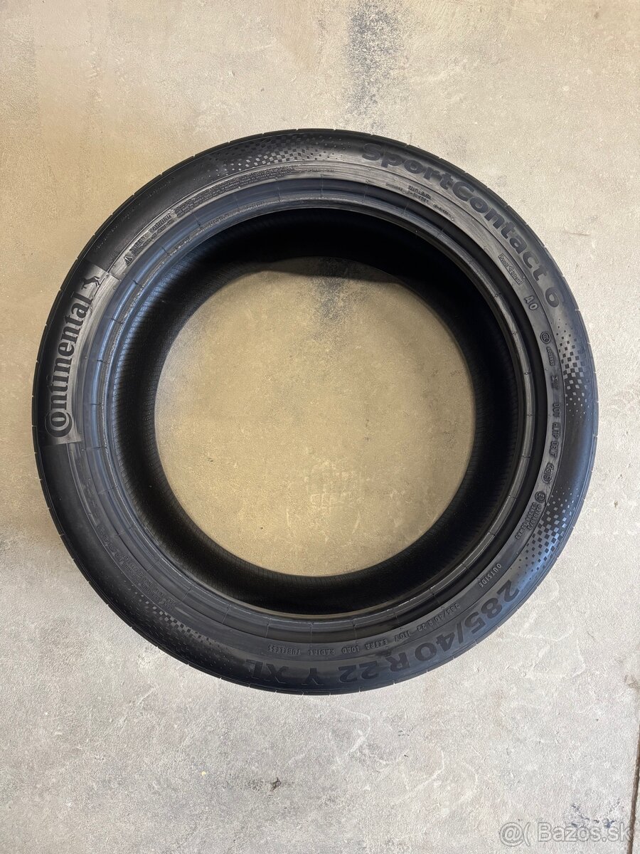 letné pneumatiky continental 285/40 r22