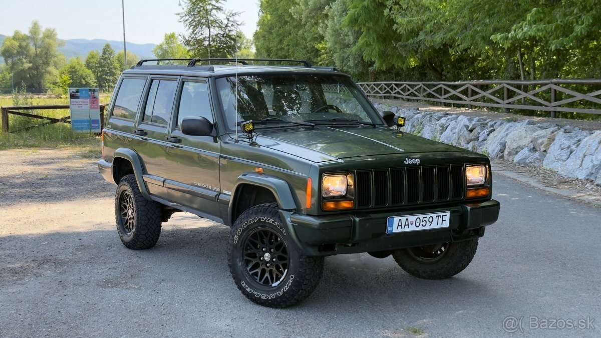 JEEP CHEROKEE XJ 2.5td 85kw po servise a STK