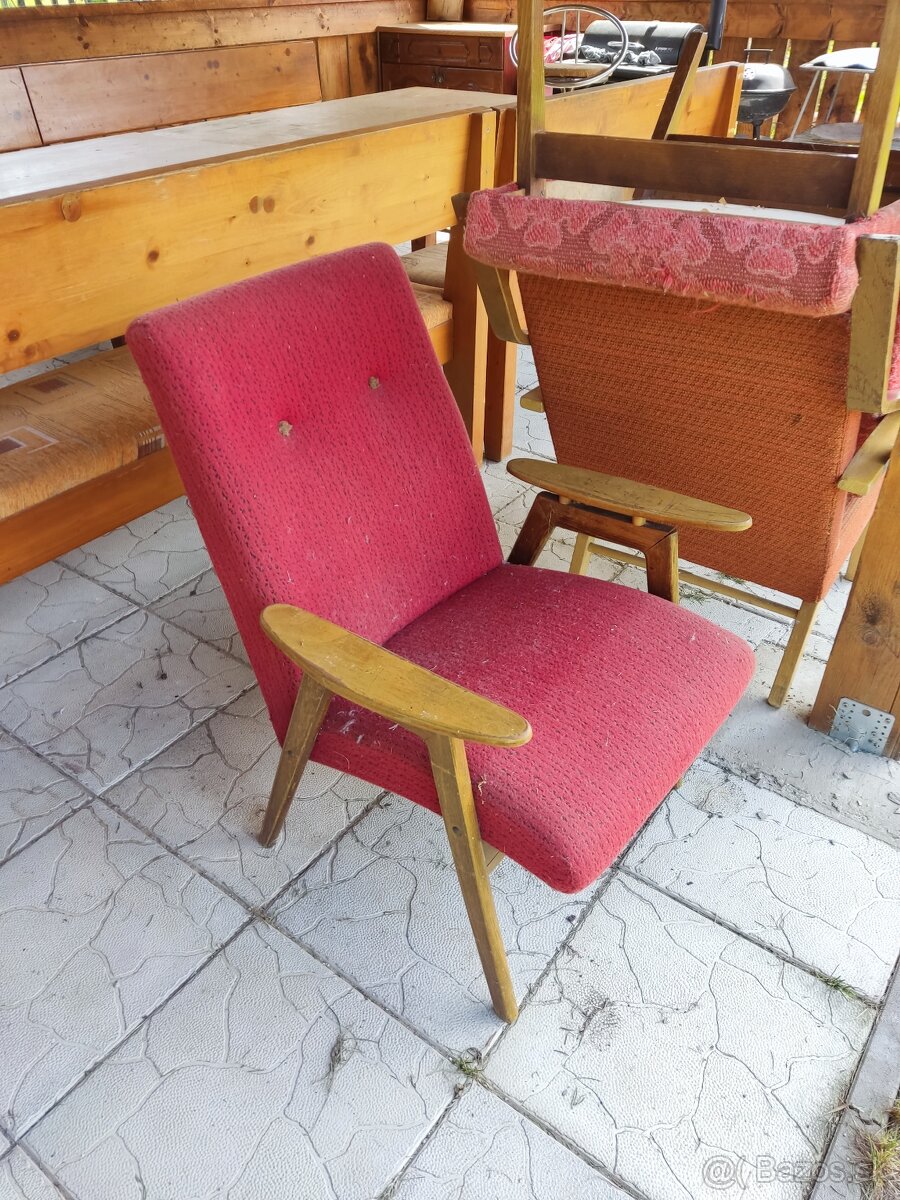 Predám retro kresla