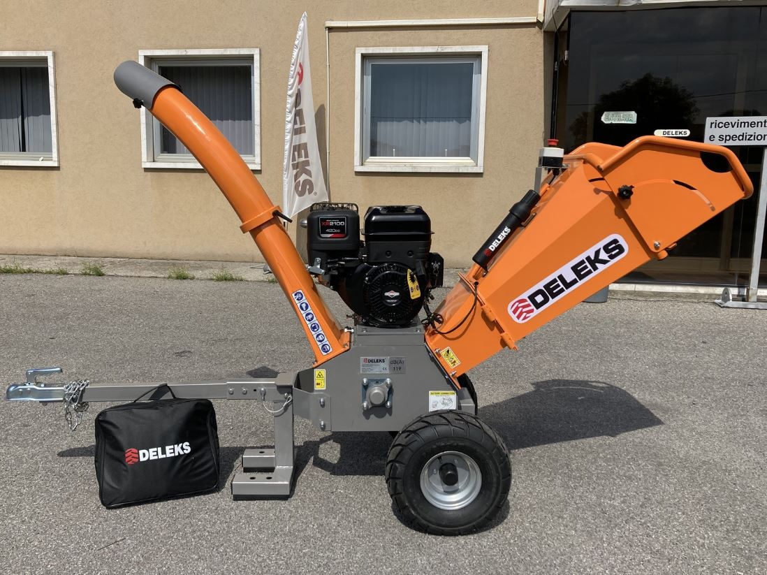 Benzínový štiepkovač DELEKS DK-800 BRIGGS & STRATT