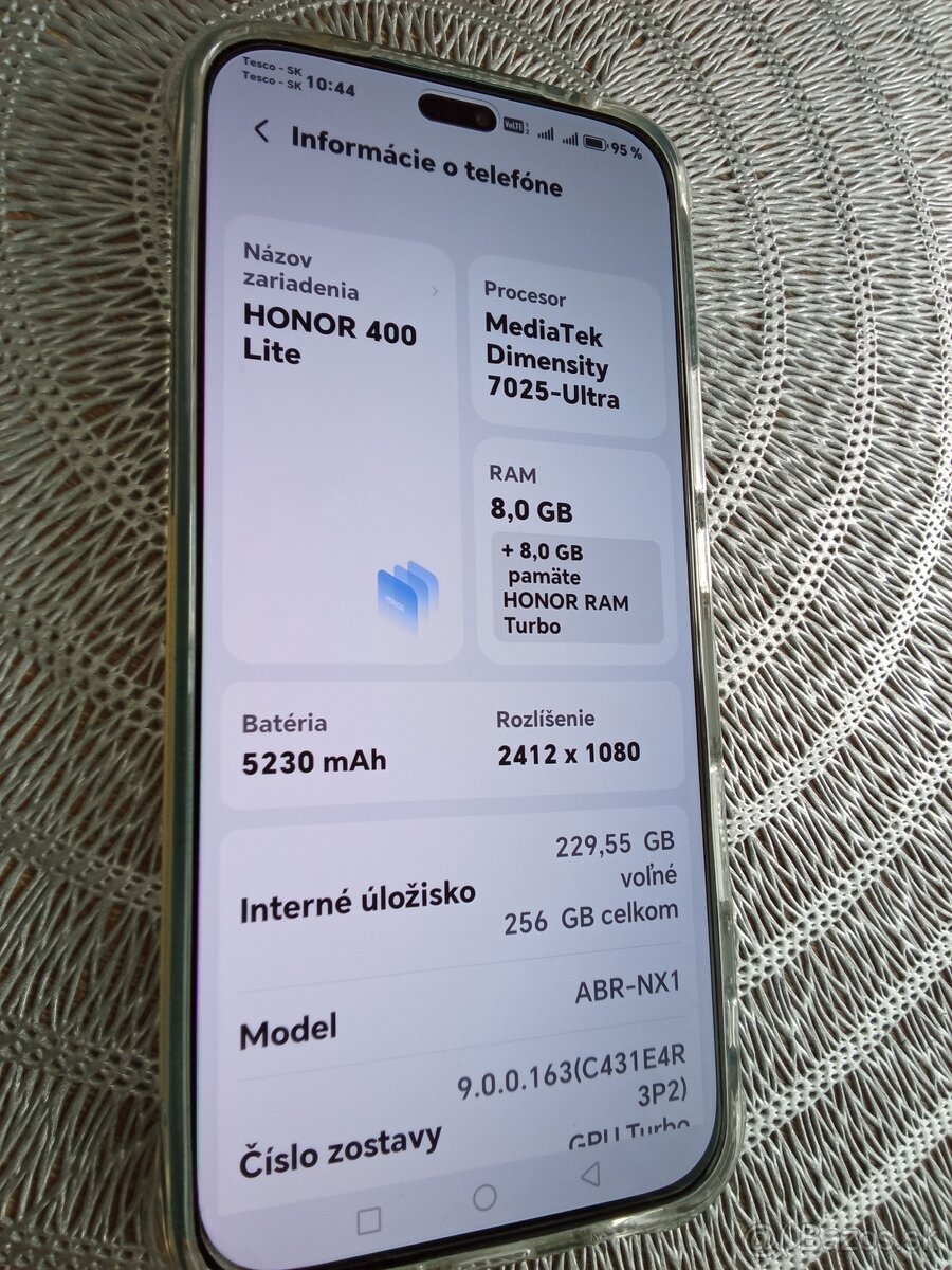 Vyskusany mobil