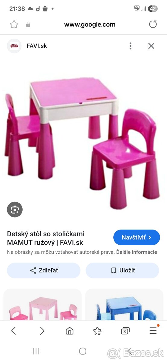Lego stol