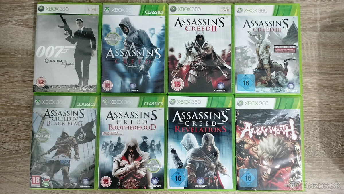 Originálne hry na Xbox 360 1/2