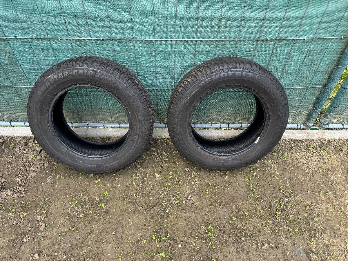 Predam 2x zimnú pneumatiku SEMPERIT 195/65 R15 91T M+S Pneum