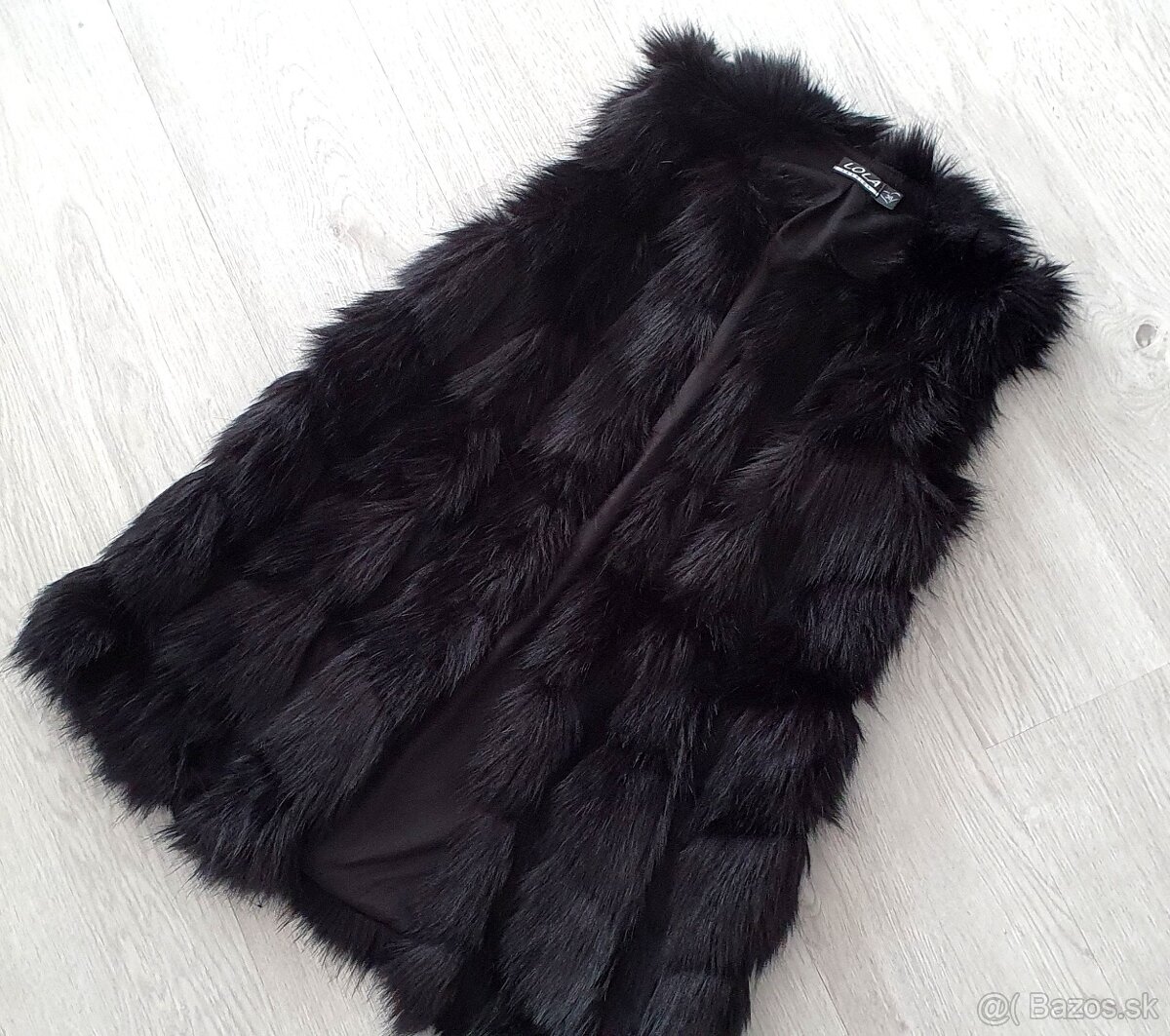 NOVÁ kožušinová vesta LOLA