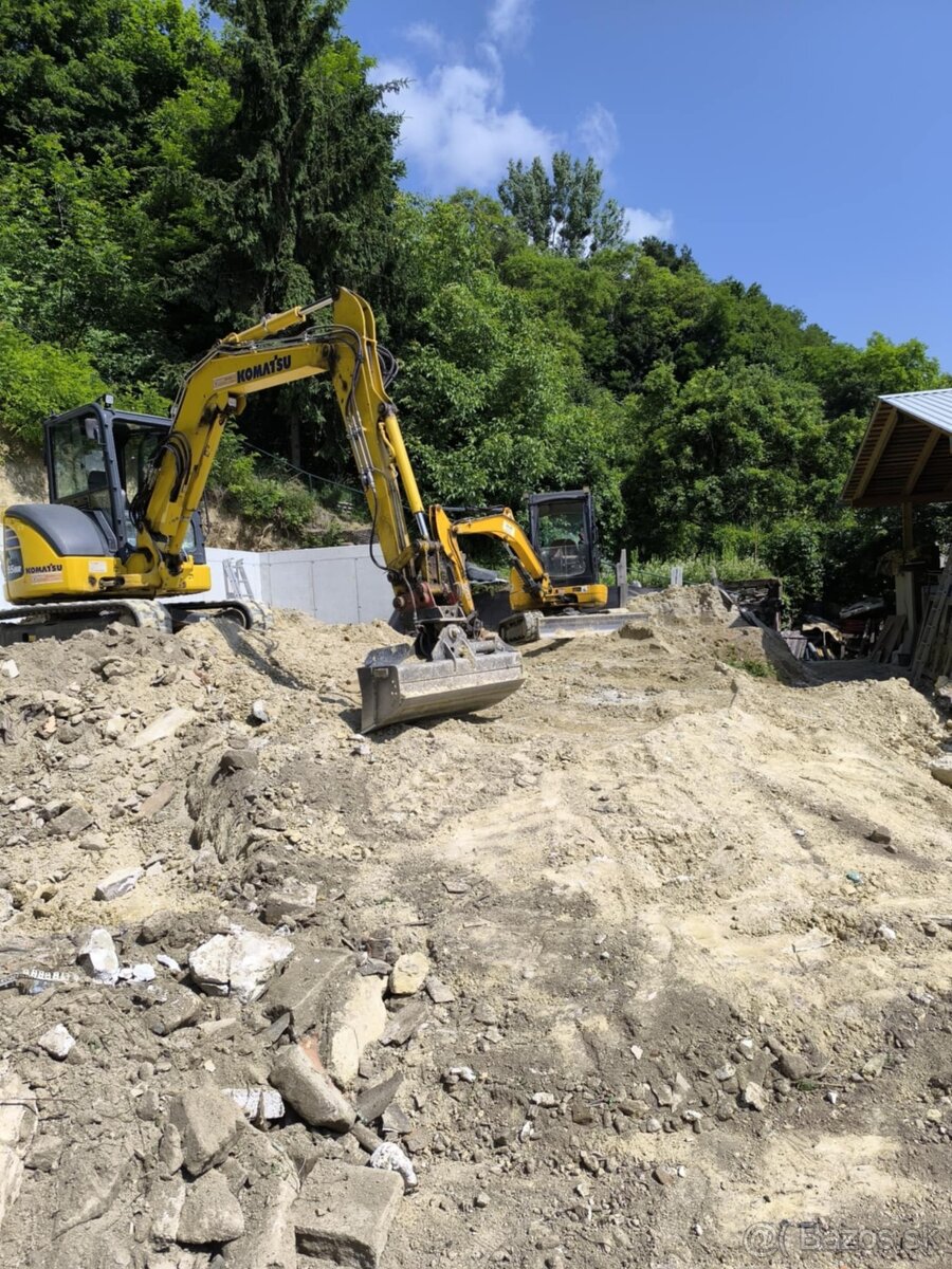 Ponúkame výkopové práce