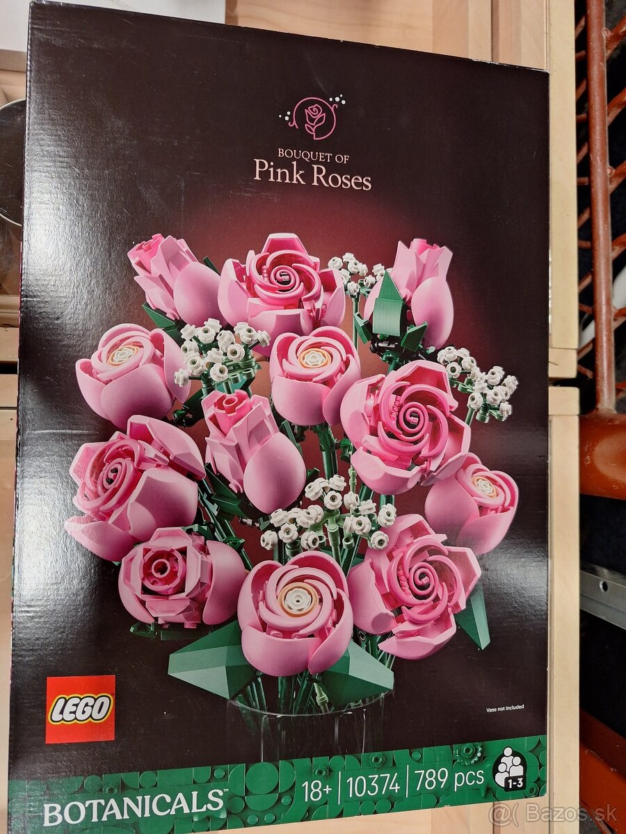 Lego botanicals 10374 květiny kytice růží