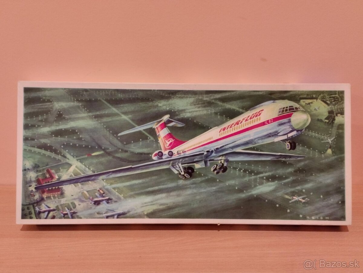 IL-62 VEb Plasticart vyborny stav