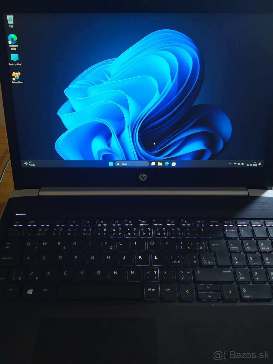 Predam HP Probook 450 G5 - Intel i7, 8GB ram, 521GB ssd