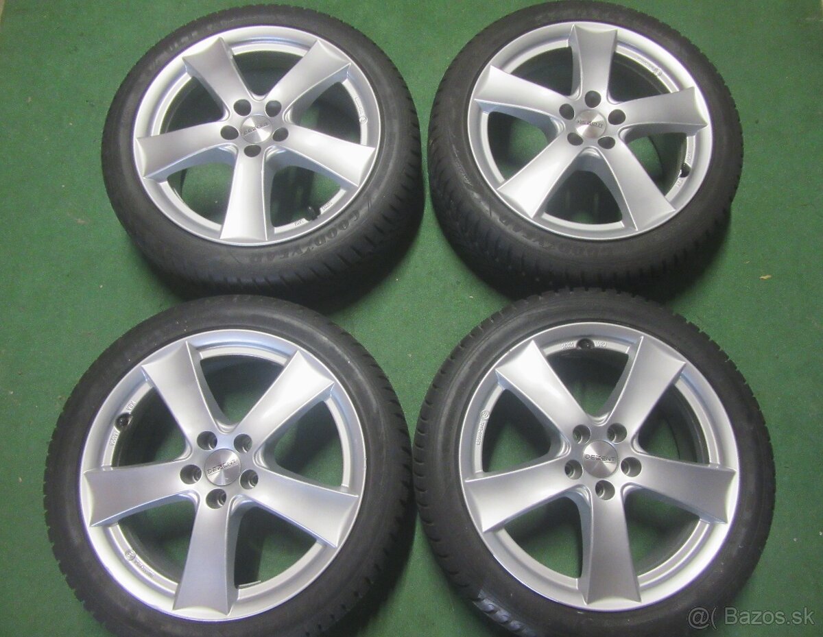 R17 Zimná sada Dezent rozteč 5x100 215/45R17 goodyear