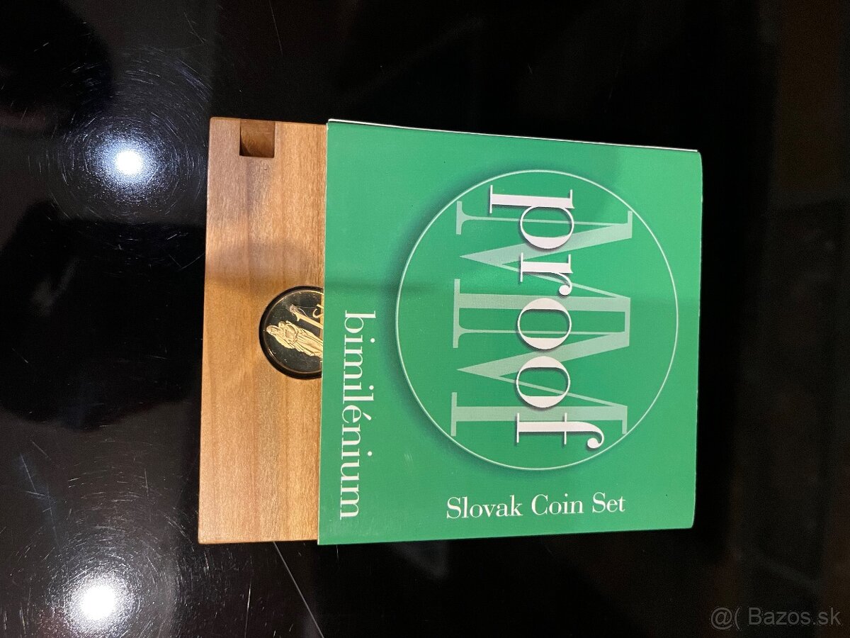 Sada  mincí Slovenskej republiky 2000 PROOF