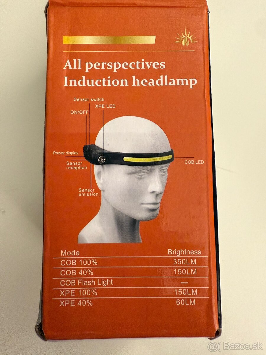 LED dualna nabijatelna celovka COB