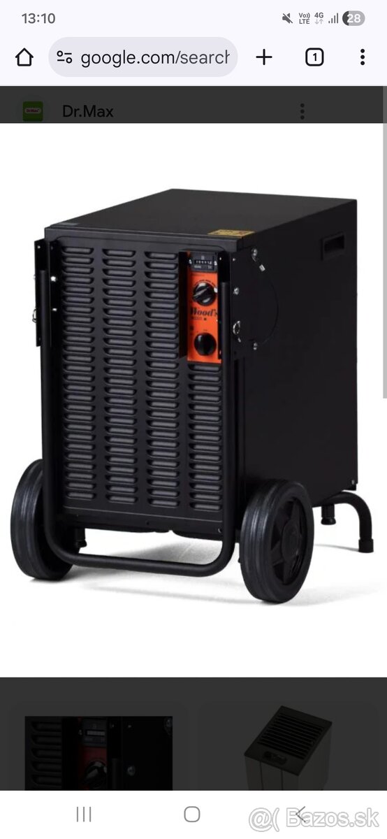 Profesionálny odvlhčovač