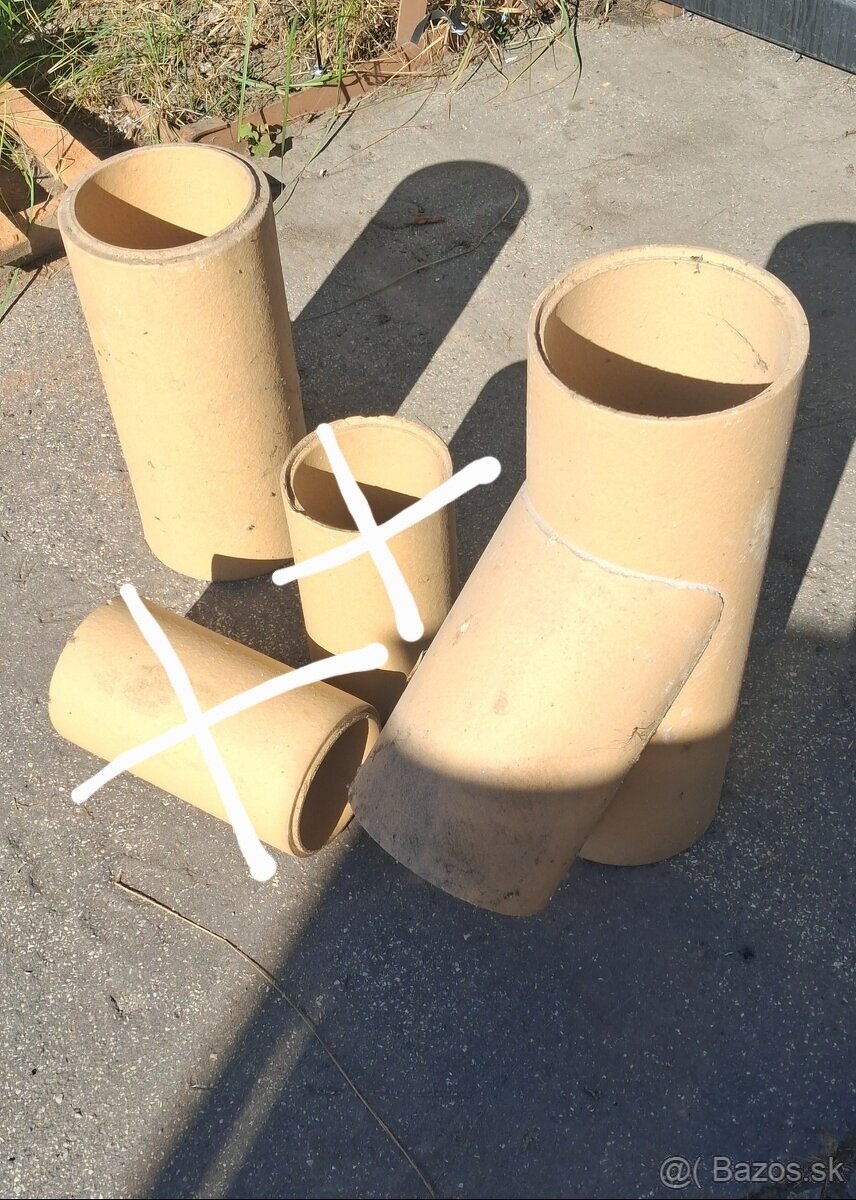 Kominová šamotová vložka Ø 200