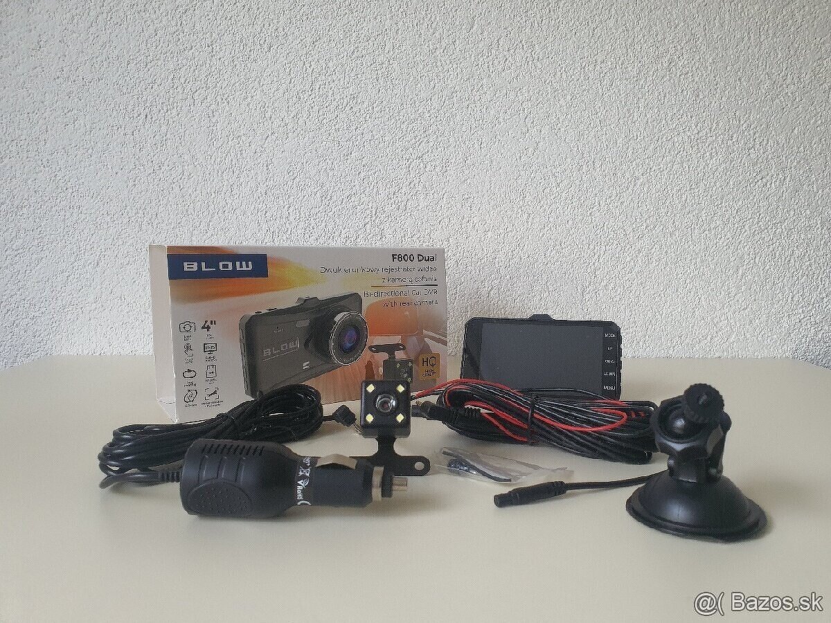 Kamera do auta, registrátor jazdy, cúvacia kamera F800 -