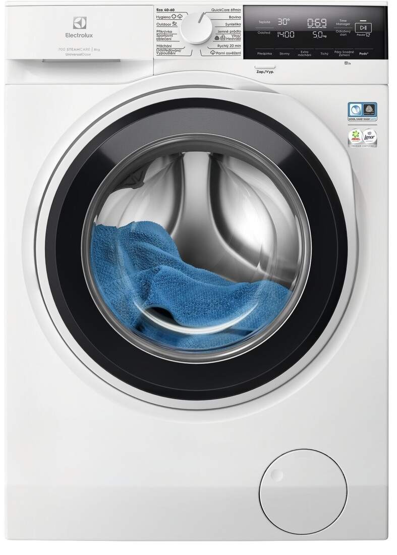 Nová zabalená Electrolux EW7F3684UC SteamCare 700