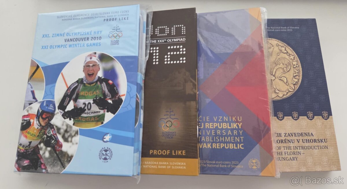 sady mincí BK, PROOF