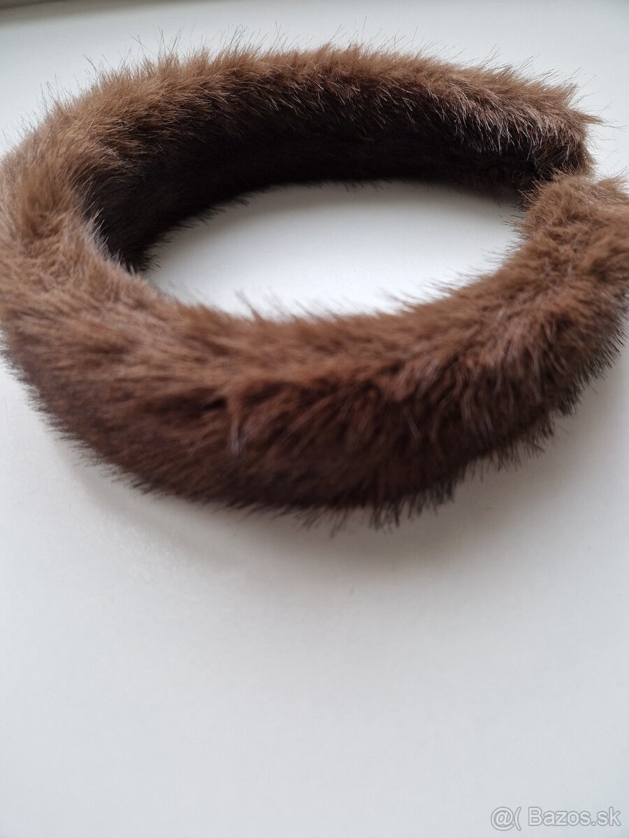 Čelenka kožušinová -NOVÁ darujem