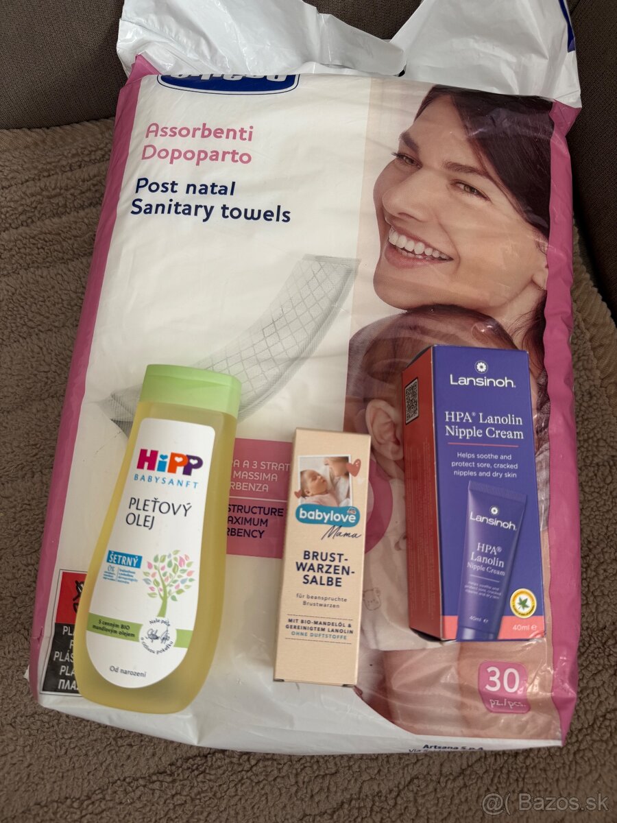 Poporodne veci pre mamku a babatko