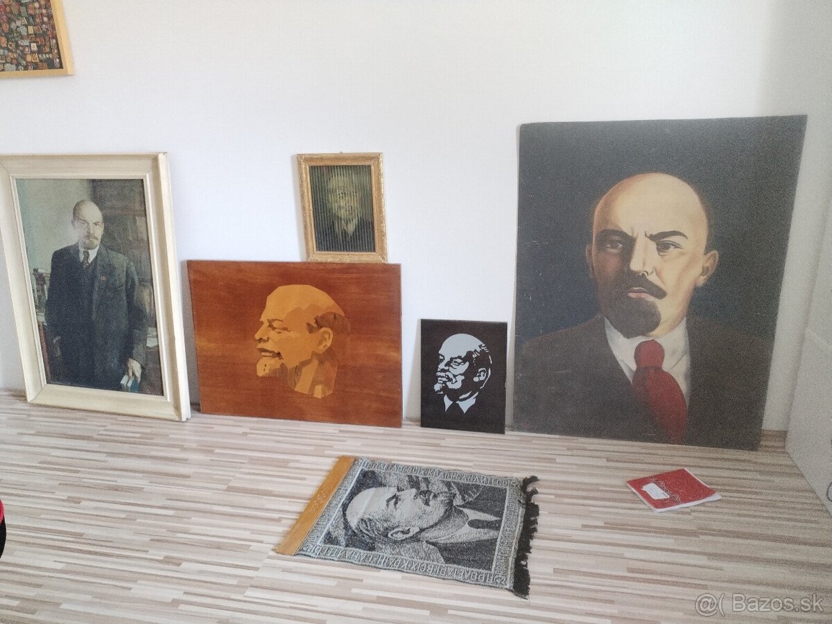 Odznak Lenin,cccp,obraz LENIN