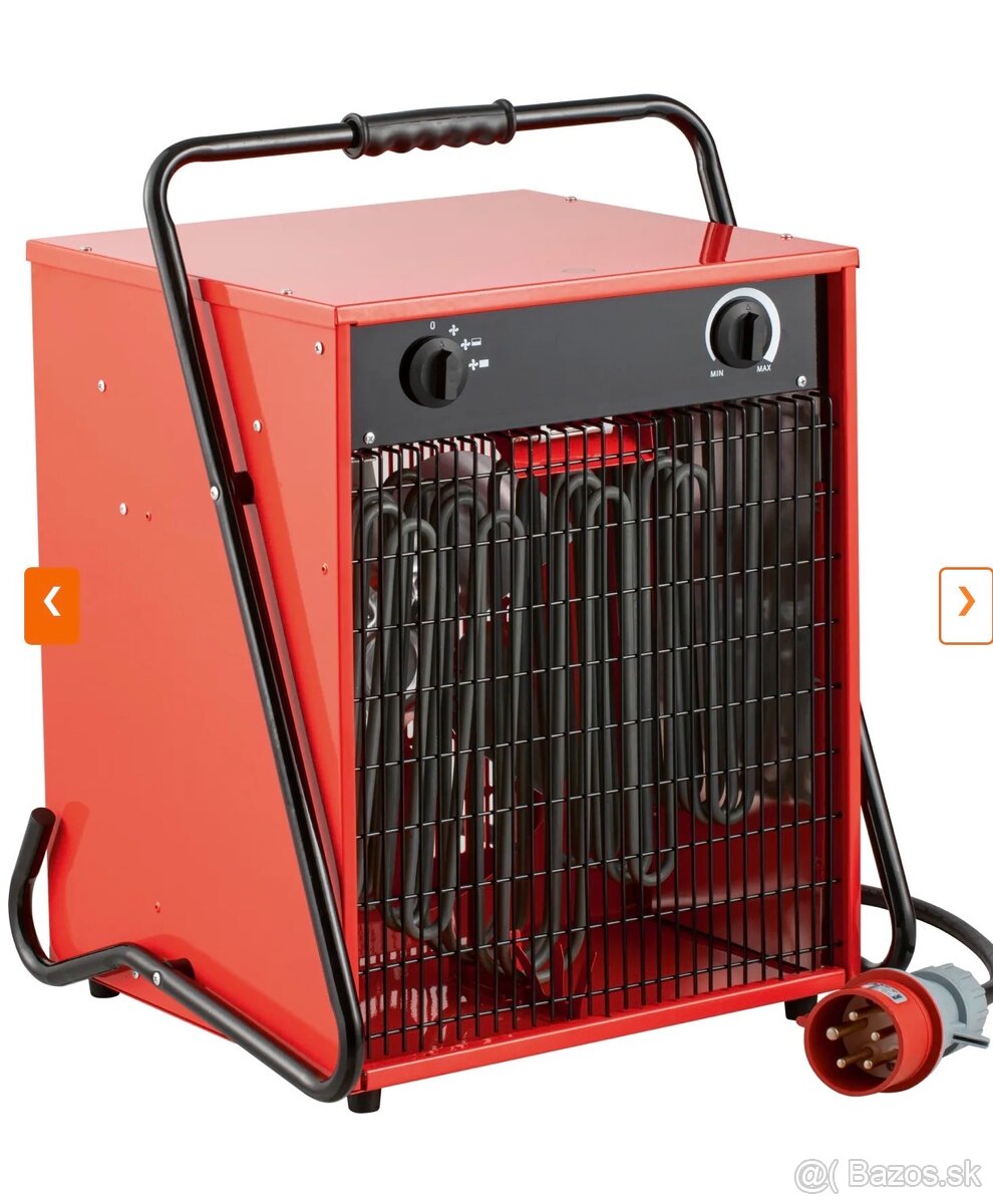 Presam elektricky ohrievac s ventilatorom