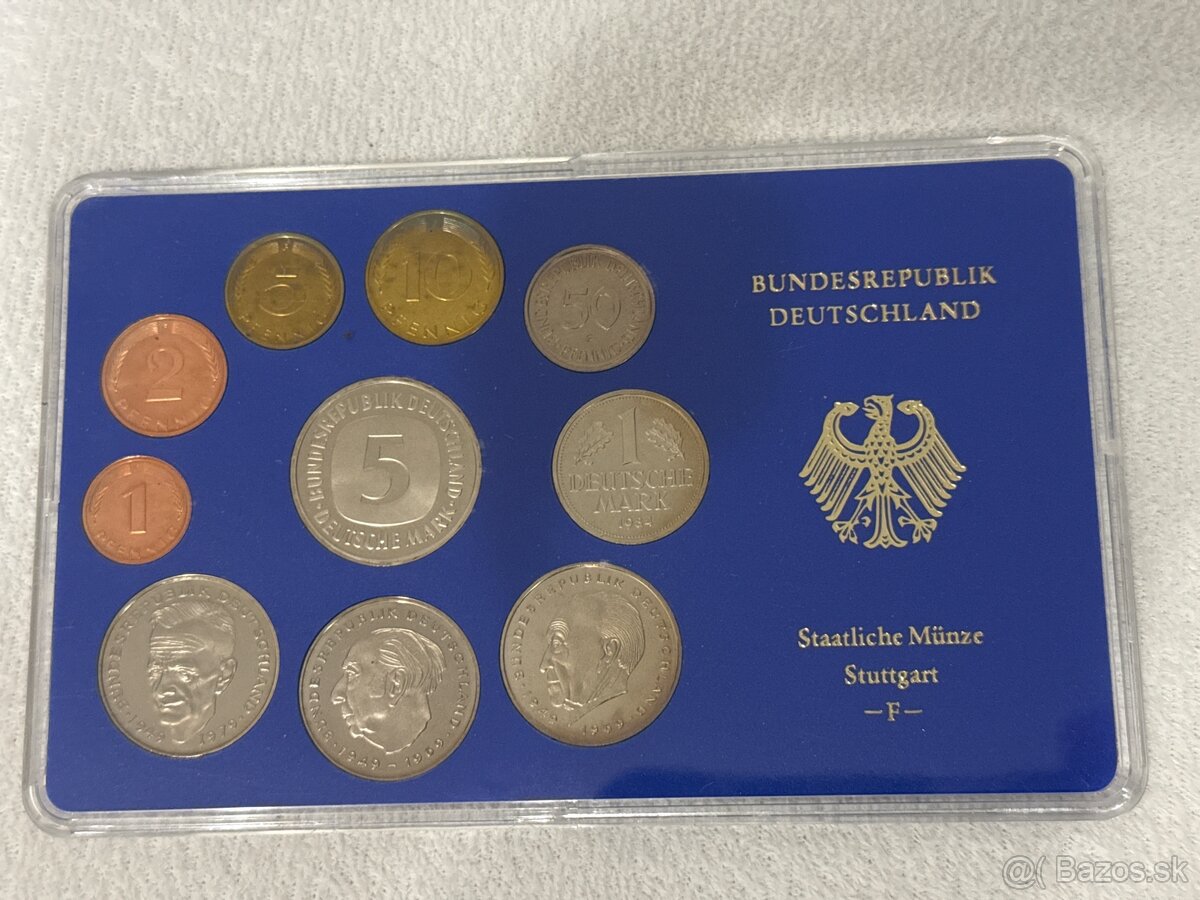 Sada mincí Nemecko 1984