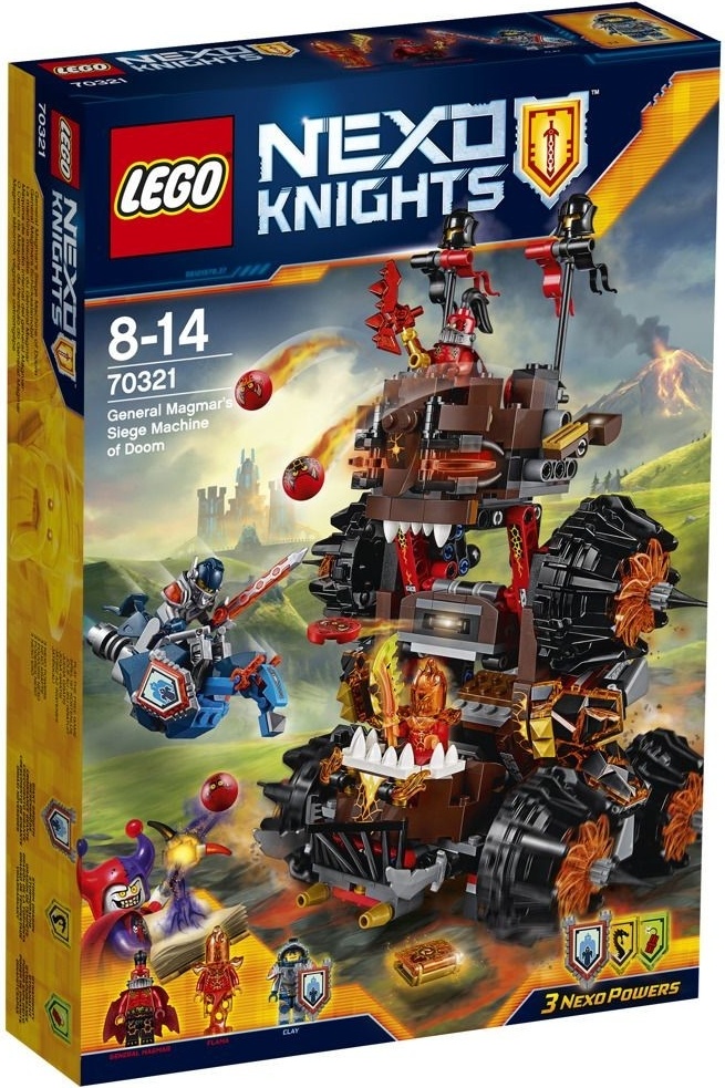 Lego Nexo Knights 70321, 70339 + navod a krabica