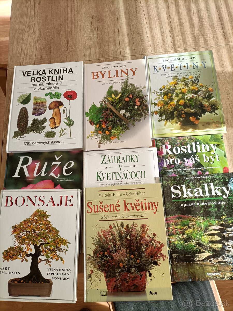 Knihy o rastlinách a pestovaní