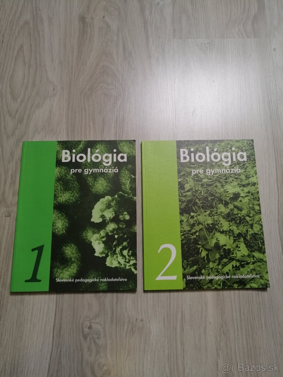 Učebnice Biológia 1 a 2