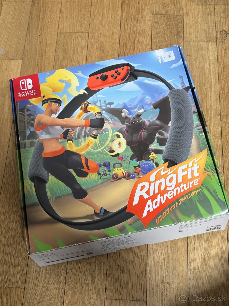 Set pre Ring fit adventure spolu s Hrou - Nintendo switch