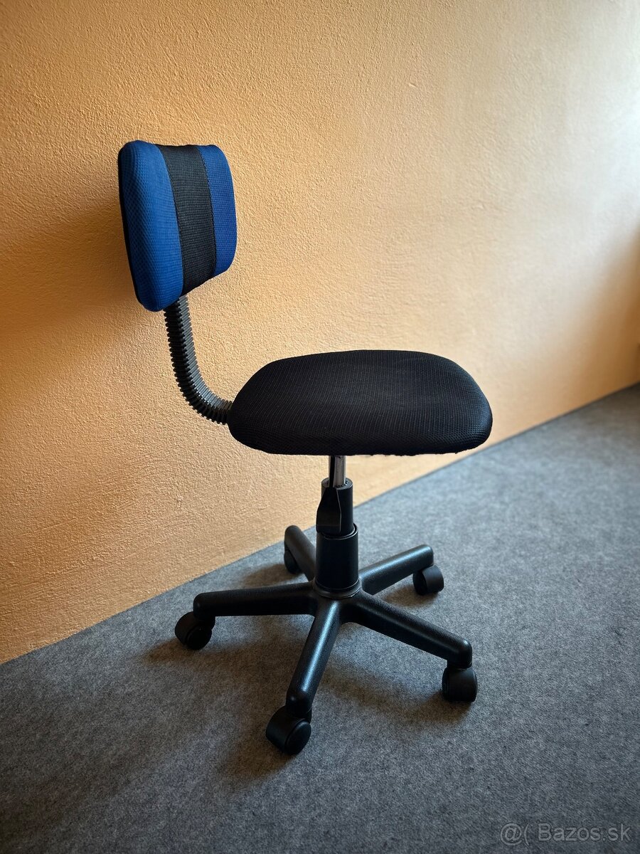 Detská otočná stolička výškovo nastaviteľná