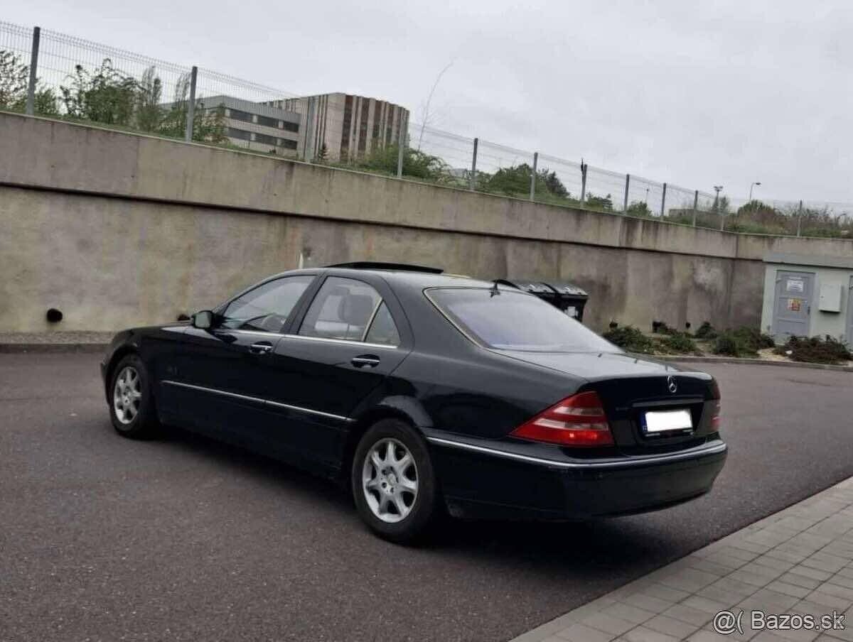 Mercedes S320i Long Cena 1600€+Dohoda auto se nachazí v CZ