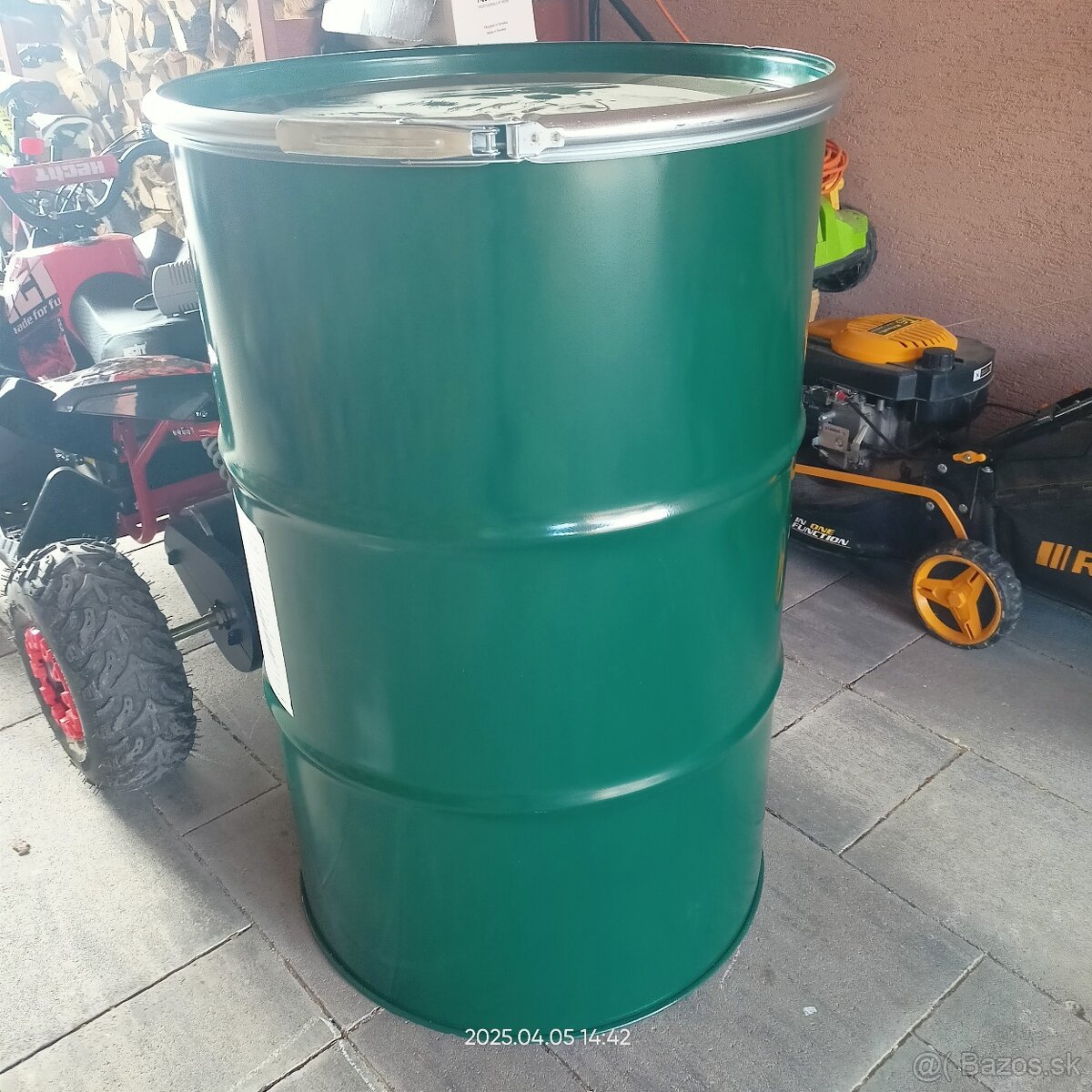 Zelený sud 200L nový
