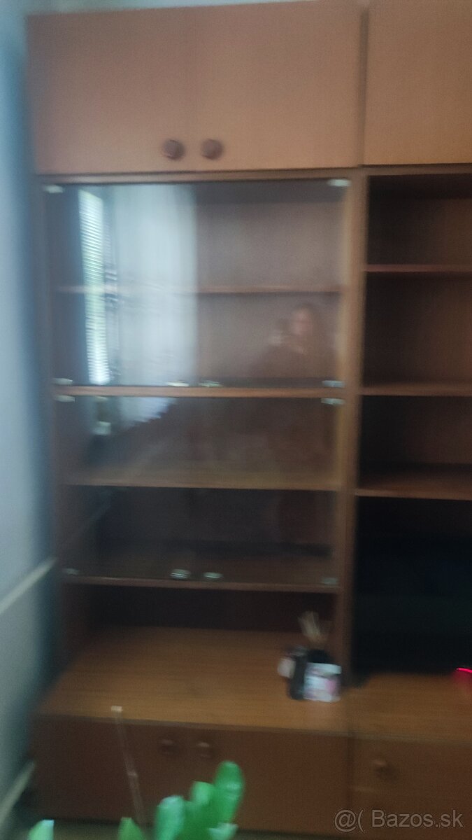 Staršia obývacia stena