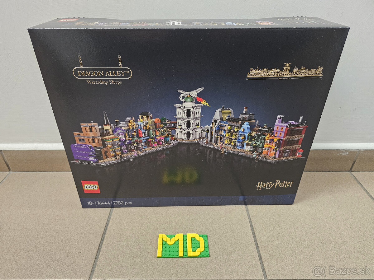 LEGO Harry Potter 76444 Čarodejnícke obchody v Šikmej uličke