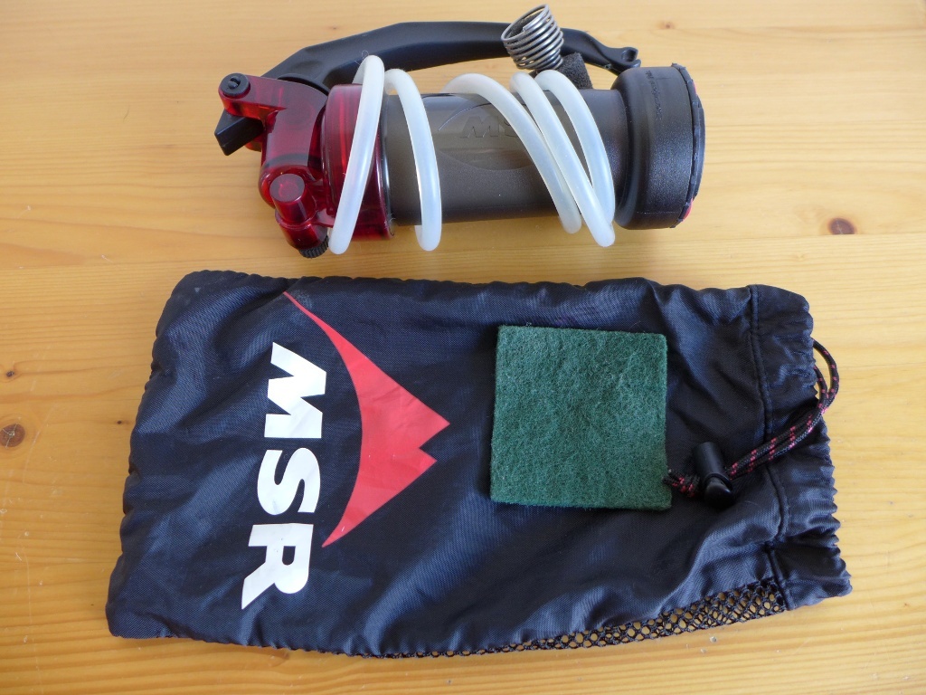 Mechanický vodný filter MSR Miniworks EX