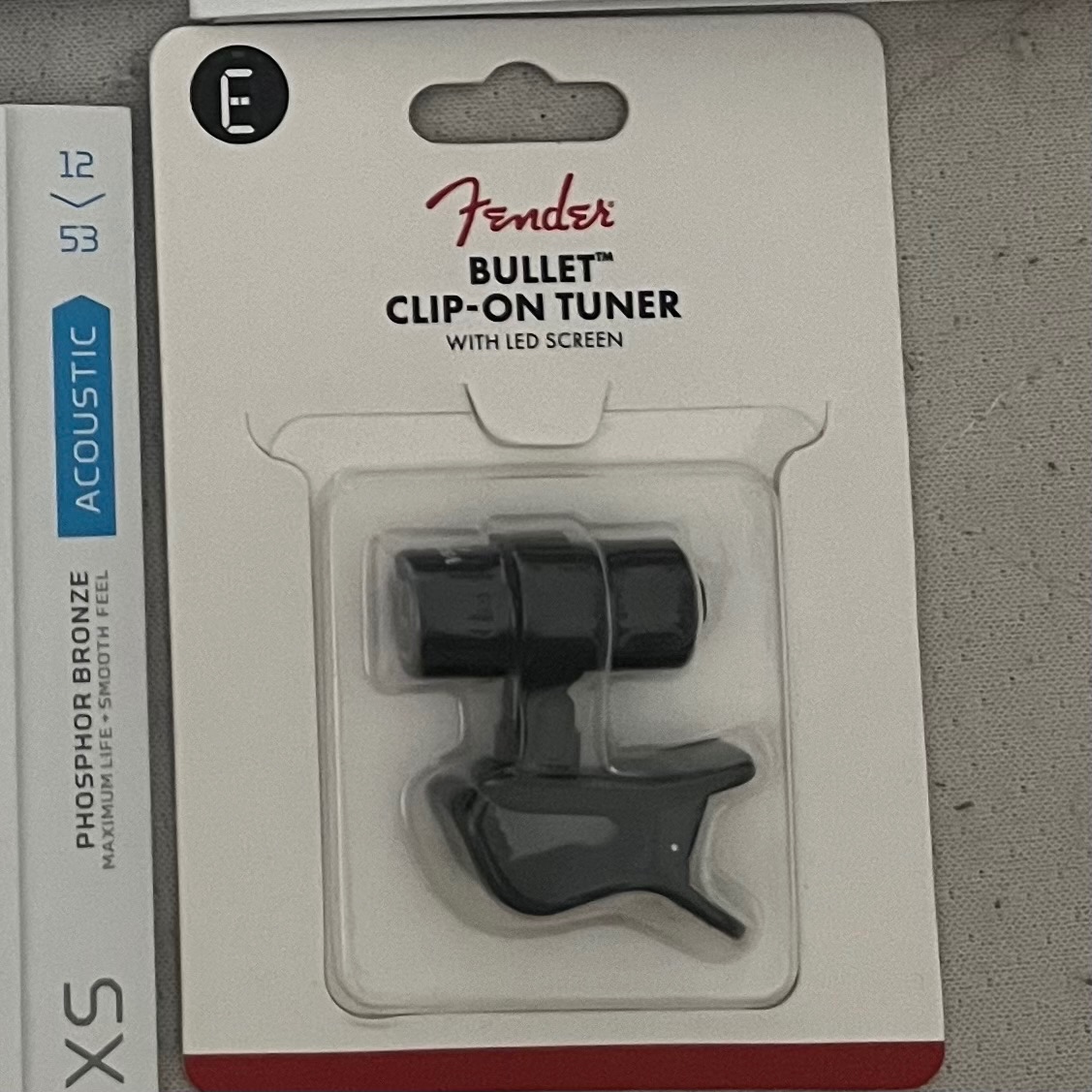 Ladička tuner fender s led podsvietenim