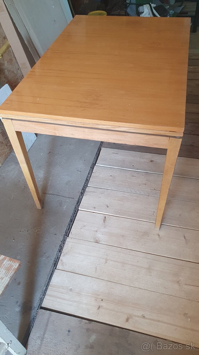 Stol 120x80xvyska 75, rozkladaci