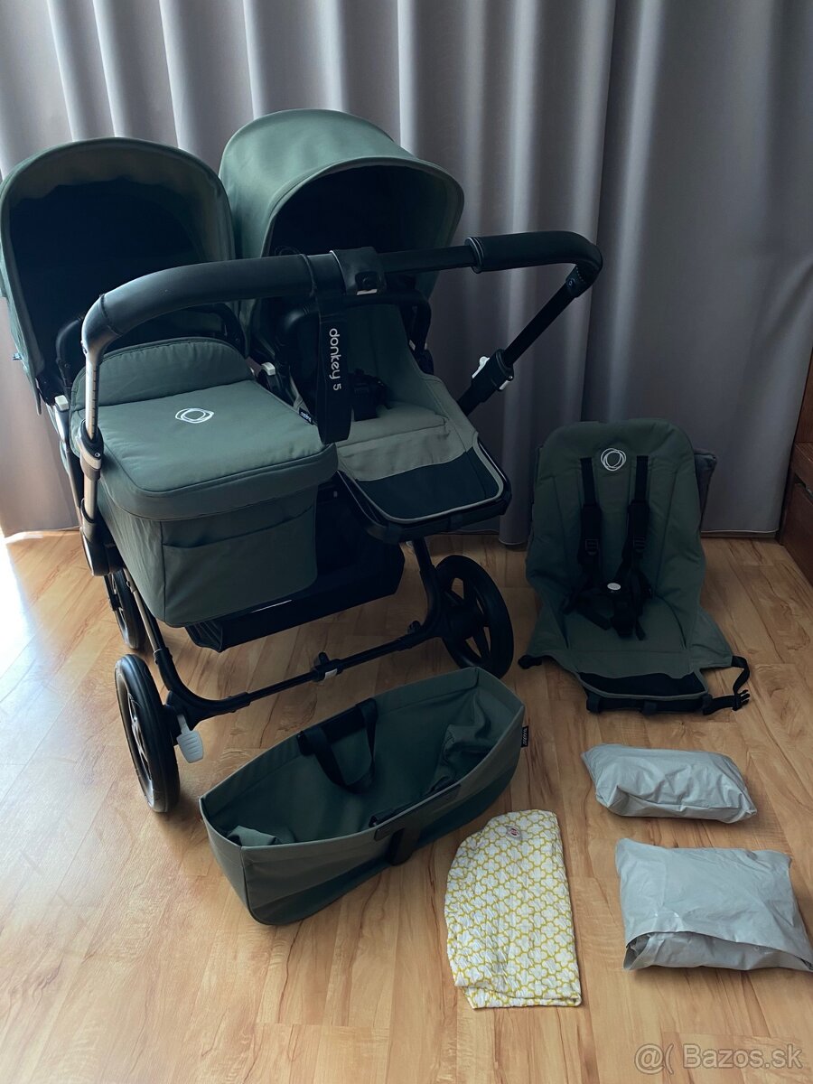 Bugaboo Donkey 5 duo forest green
