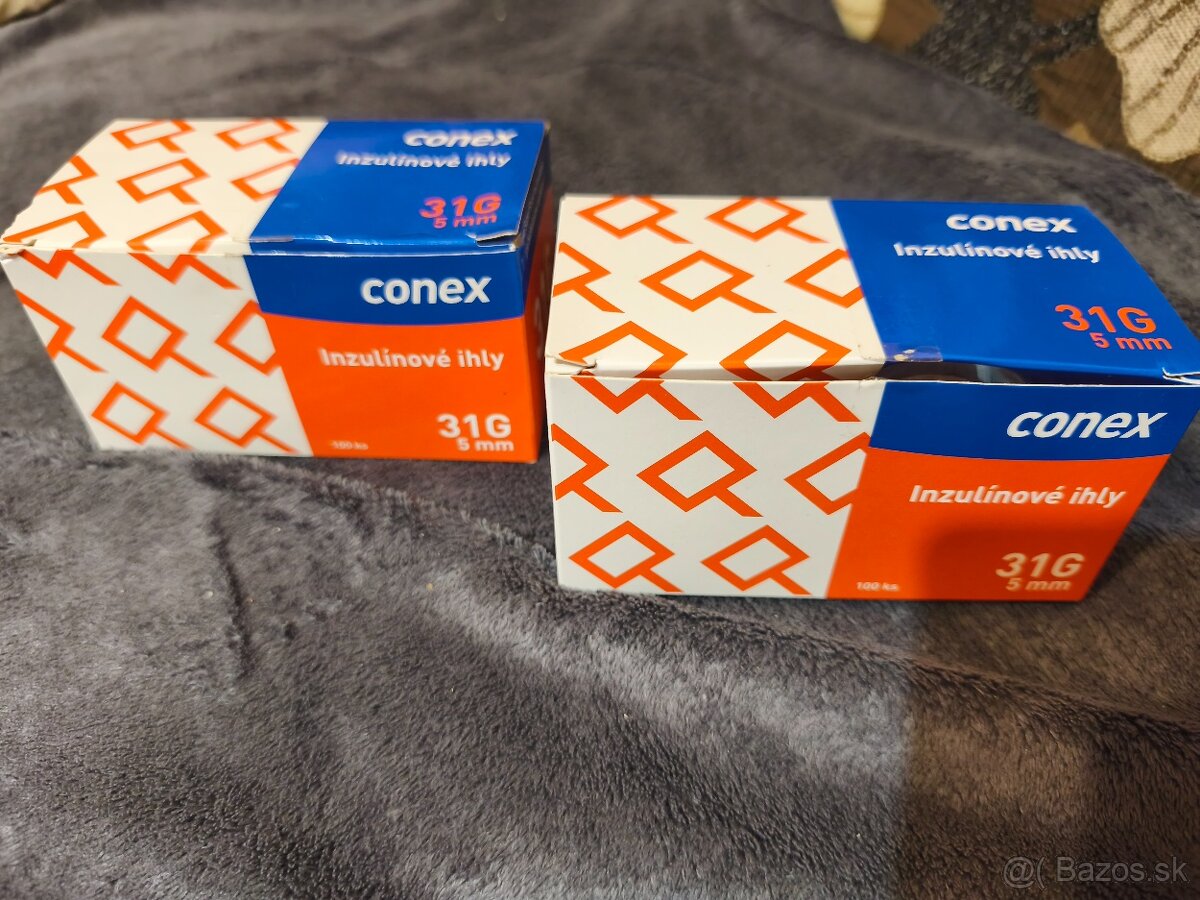 Inzulínové ihly conex 31G