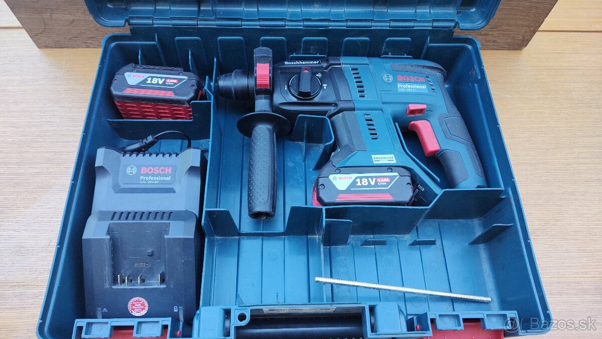Bosch akumulátorové vŕtacie kladivo s upínaním SDS plus
