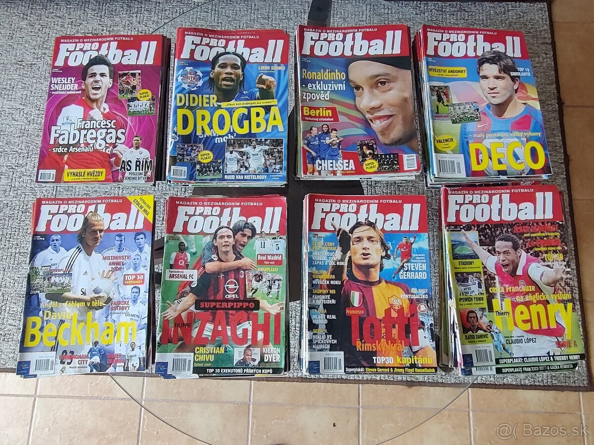 PRO FOOTBALL - vintage čísla