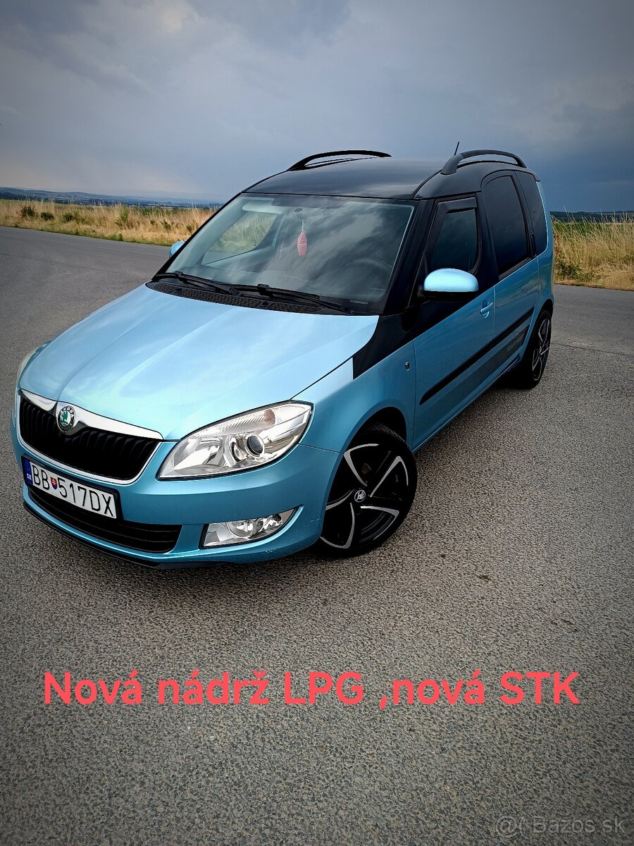 Škoda Roomster 1,4 LPG rok 2012