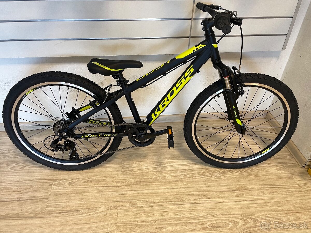 Novy nikdy nejazdený detský bicykel kross dust 24 so zárukou