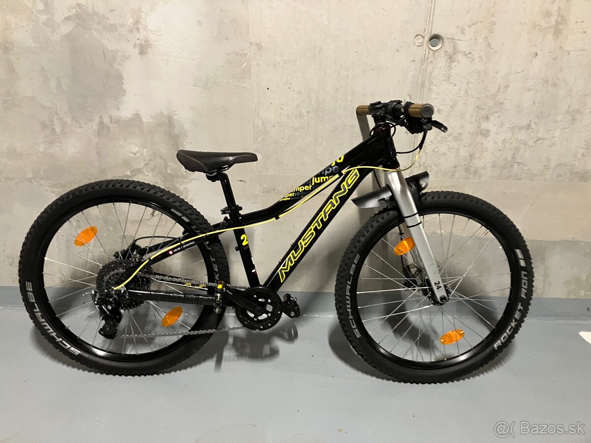 Detský bicykel - rýchlik Mustang 24" nízka hmotnosť