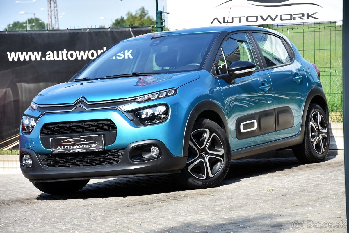 Citroën C3 1.2 BENZÍN PureTech 36_000_KM SR 2021 DPH