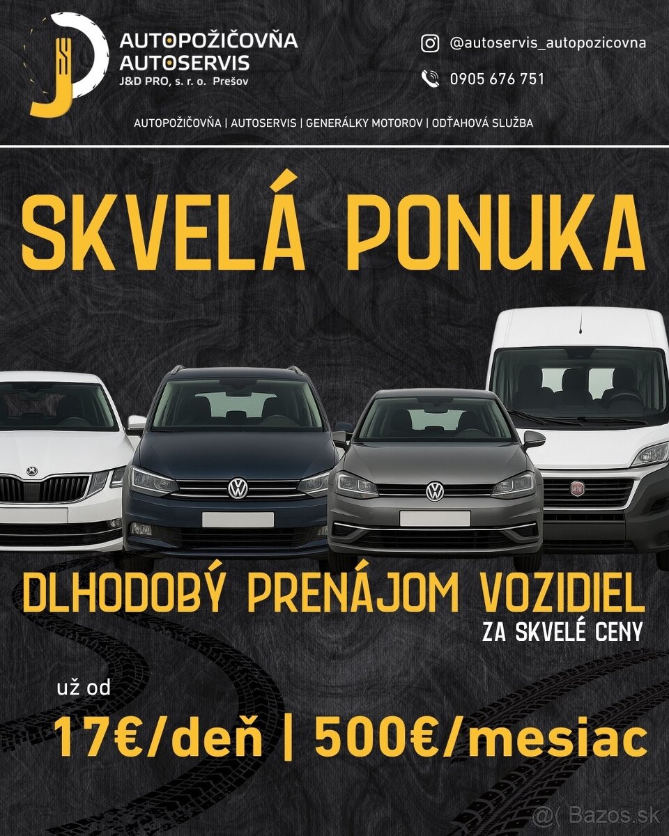 Autopožičovna Prešov Autopozicovna