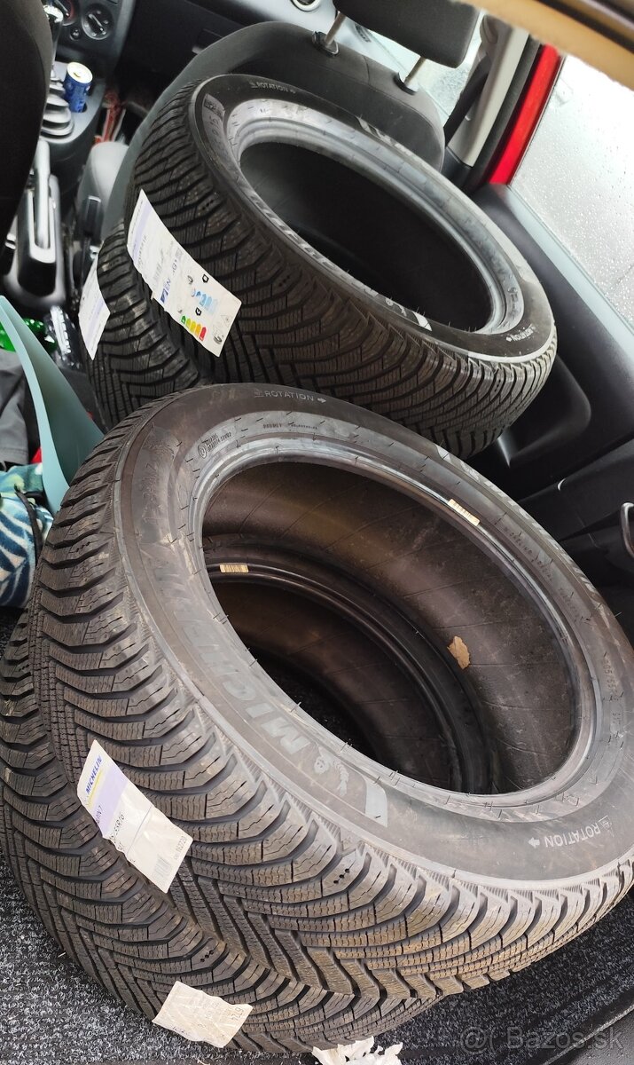 Nové zimné Michelin 205/55R16, 91H