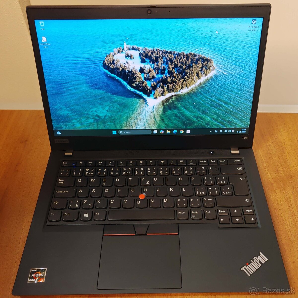 Lenovo ThinkPad T495 14", AMD Ryzen 5 PRO 3500U, RAM 16GB