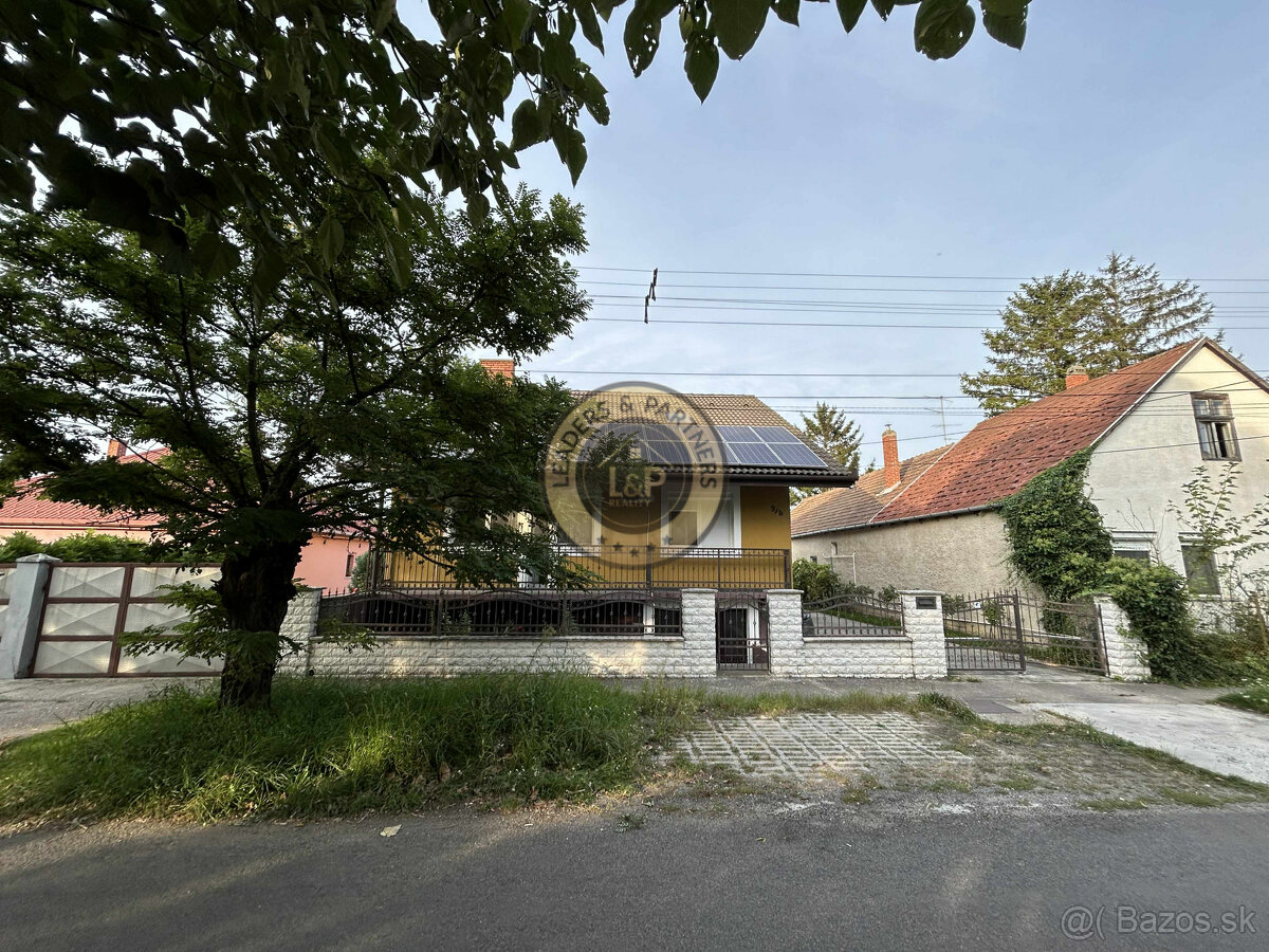 PREDAJ rodinný dom Hegyeshalom